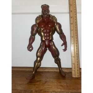 X-Men‎ Sabretooth Metallic Mutants Deluxe Edition Figure Loose 10" Toy Biz 1994